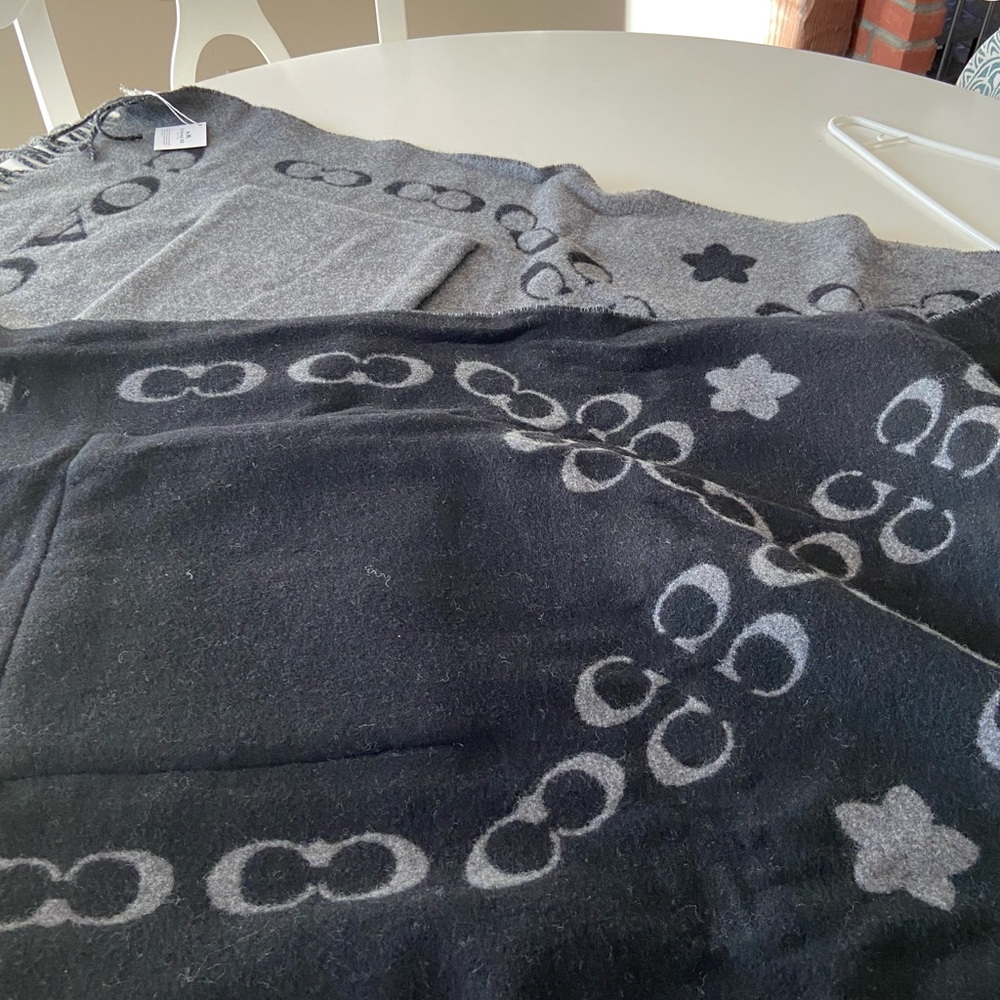 New with tags,  Coach scarf/wrap